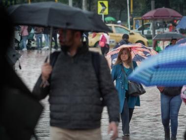 Lluvia en Bogotá