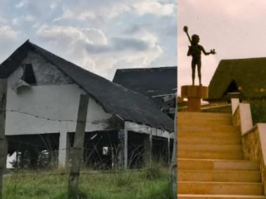 Mansión de Carlos Lehder antes y después