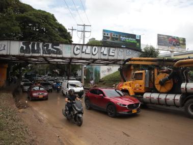 Asi lucían calles que estuvieron inundadas, durante las primeras horas del 31 de marzo.