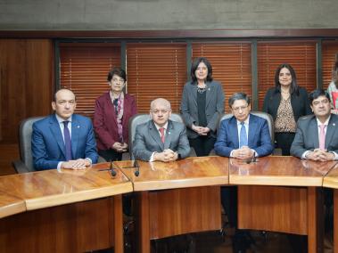 Sala Plena de la Corte Constitucional en 2025.
