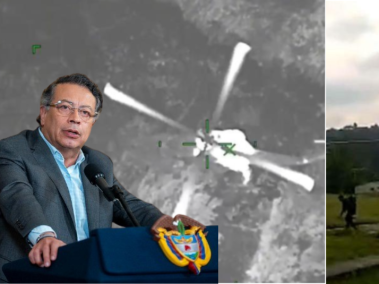 El presidente Gustavo Petro felicitó a las Fuerzas Militares por los bombardeos de las últimas horas.