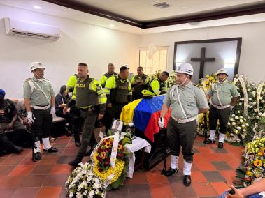 Sepelio de policías