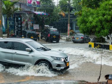 Lluvias en Barranquilla.