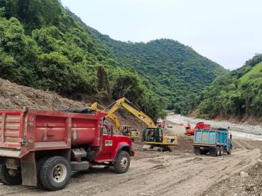 Vía Medellín-Quibdó