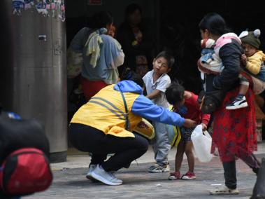 El ataque se dio mientras funcionarios de Integración Social atendían a emberás.