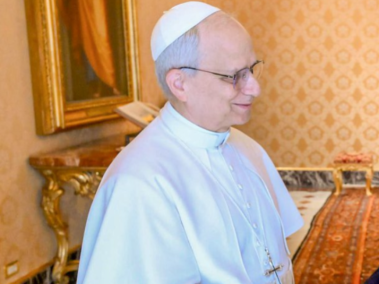 El presidente Gustavo Petro se reunió hoy con el Papa León XIV.