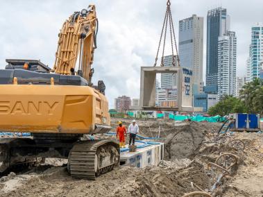 Obras de protección en Cartagena