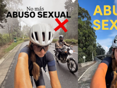 Ciclista denunció abuso sexual.