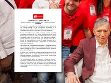 El Partido Liberal cuestionó la nueva consulta propuesta por el Gobierno y pidió respeto por el orden constitucional.