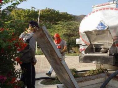 Santa Marta sin agua