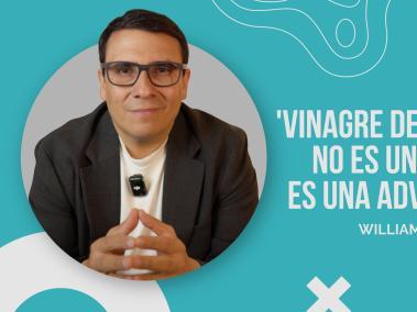 Vinagre de manzana “No es una serie, es una advertencia”