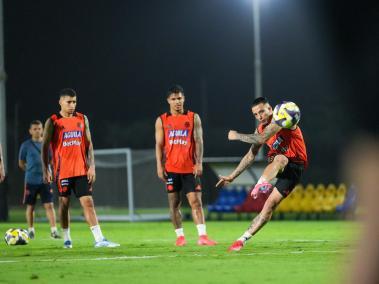 Entrenamiento de la Selección Colombia
