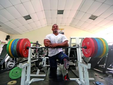 Fabio Torres, pesista paralímpico colombiano