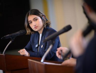 La canciller Laura Sarabia.