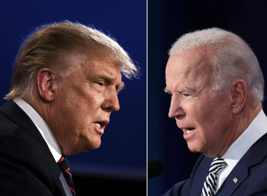 Debate Trump y Biden