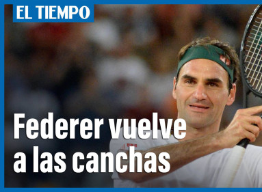 "El retiro nunca fue una opción", asegura Federer antes de volver a las canchas
