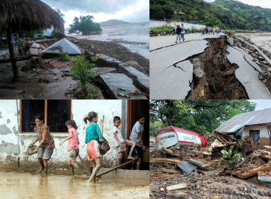 Las lluvias torrenciales que azotan a la isla de Flores (Indonesia) y a Timor Oriental desde el fin de semana han dejado al menos 113 muertos y varias decenas de personas desaparecidas. El diluvio inundó miles de casas y causó que se desbordaran las represas.
