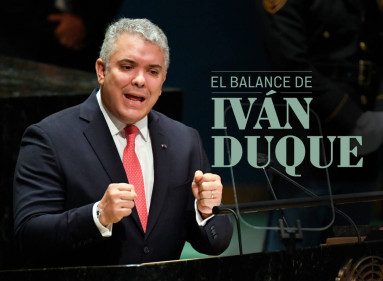 Share especial balance Iván Duque