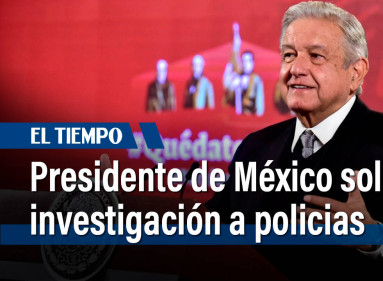 El presidente mexicano ofreció investigar a tres jefes policiales, quienes son señalados de colaborar con grupos armados de la ley.