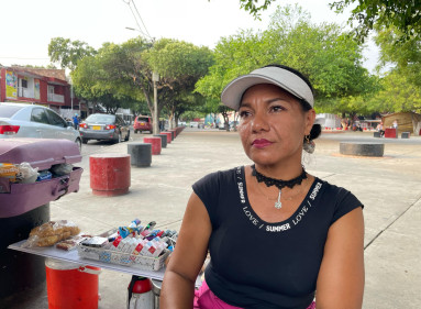 Elena Mendoza es una venezolana proveniente del estado Trujillo. La violencia, las “guarimbas” y la persecución política de su país la obligó a migrar