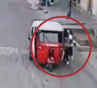 Un video muestra la reacción de una mujer al intentar ser robada.