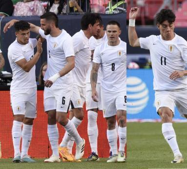 Uruguay goleó a México en Denver, en amistoso de preparación para la Copa América.