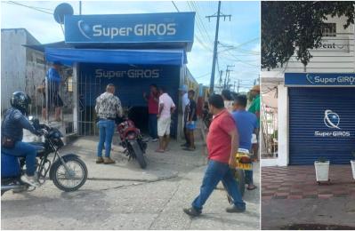 SuperGiros se ve implicado en una crisis a raíz de múltiples amenazas y ataques a sus locales en la Costa colombiana.