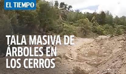 Residentes del barrio Villa Nidia aseguran que estas acciones aumentan el riesgo de deslizamiento.