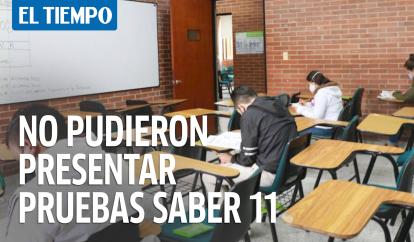 Denuncian que el personal del Icfes no hizo presencia en el colegio Débora Arango Pérez.