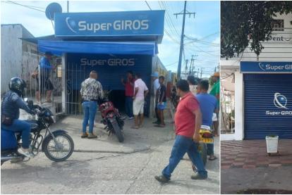 SuperGiros se ve implicado en una crisis a raíz de múltiples amenazas y ataques a sus locales en la Costa colombiana.