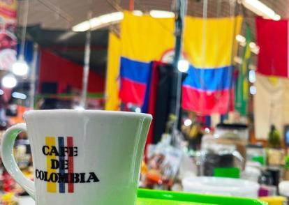El Mercado Medellin de CDMX refleja las conexiones entre los dos países. 
