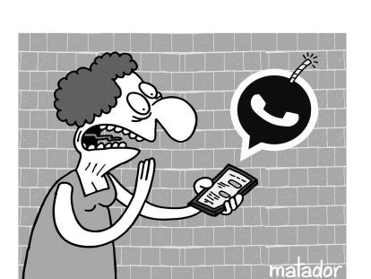 Falsas alertas de bomba por WhatsApp