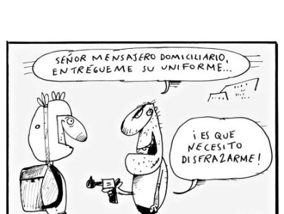 La inseguridad en Bogotá - Caricatura de MIL