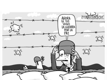 Vuelve el casco de ‘Juampa’ - Caricatura de Matador