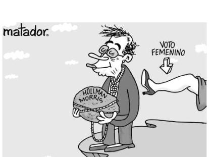 ¿Lastre electoral? - Caricatura de Matador