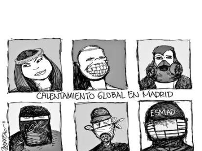 Máscaras de moda - Caricatura de Guerreros