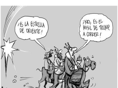 Reyes en retirada - Caricatura de Guerreros