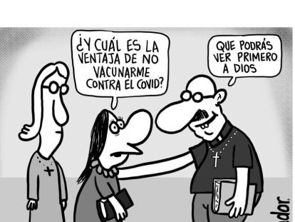 Pastores negacionistas - Caricatura de Matador.