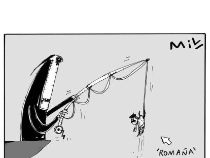 'Pesca milagrosa' - Caricatura de Mil