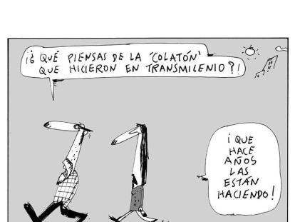En Bogotá - Caricatura de Mil
