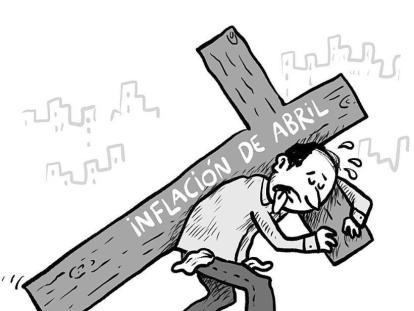Cruz de mayo - Caricatura de Beto Barreto