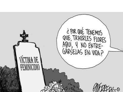 Un día triste - Caricatura de Rodrigo Guerreros