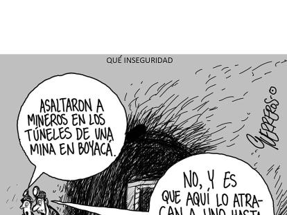 Caricatura de Guerreros: Qué inseguridad