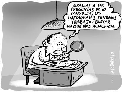 Ocupados - Caricatura de Beto Barreto
