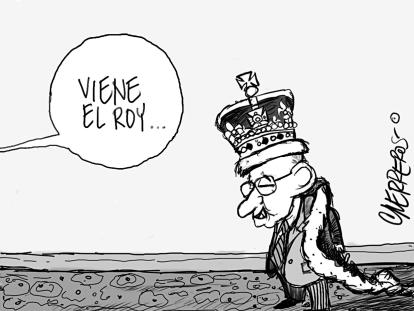 Caricatura de Guerreros del 30 de abril: Renuncia a la embajada