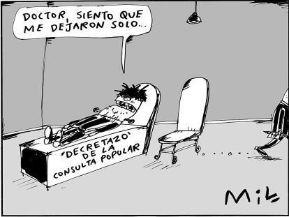 Rechazo generalizado - Caricatura de Mil