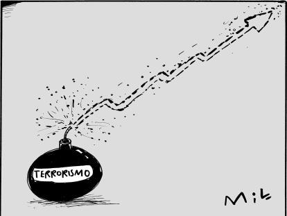 Escalada en Cauca y Valle - Caricatura de Mil