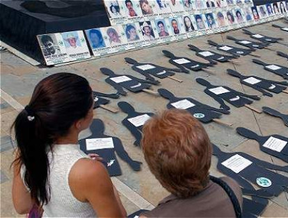 Entre el 2005 y el 2015 se denunciaron casi diez mil víctimas de desaparición forzada.