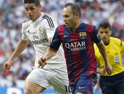 El español Andrés Iniesta es jugador del FC Barcelona y capitán de este equipo. En 2015 fue el noveno jugador clasificado en el Balón de Oro.