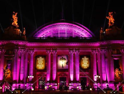 The Grand Palais, ubicado en París, fue el lugar donde los 51 ángeles de la reconocida marca de lencería deslumbraron una vez al mundo.